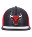 Casquette Ajustable Motif/style Chicago Bulls Day One Homme Blanc Noir Rouge NBA-1
