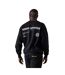 Mens Back Print Crew Neck Sweatshirt Black Fiftyfive-2
