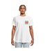 T-shirt Flavor Italiano Homme Blanc Mister Tee-1