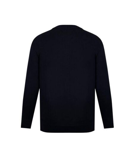 Mens Logo Regular Sweater Top Black Firetrap