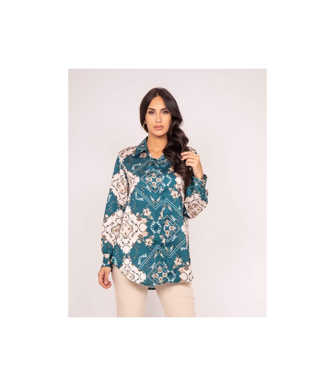 Chemise motifs OMIST - Dona X Lisa-1