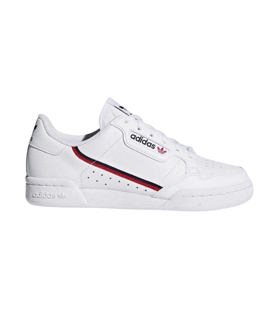 Baskets Motif/style À Rayures Continental Femme Blanc Adidas-4