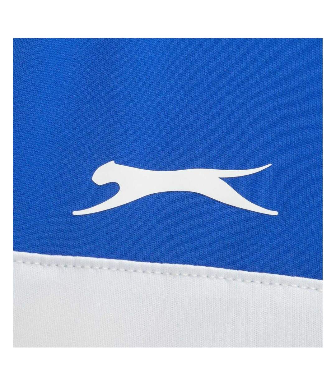 T-shirt Tennis Motif/style Blocs De Couleurs Femme Bleu Blanc Slazenger-4