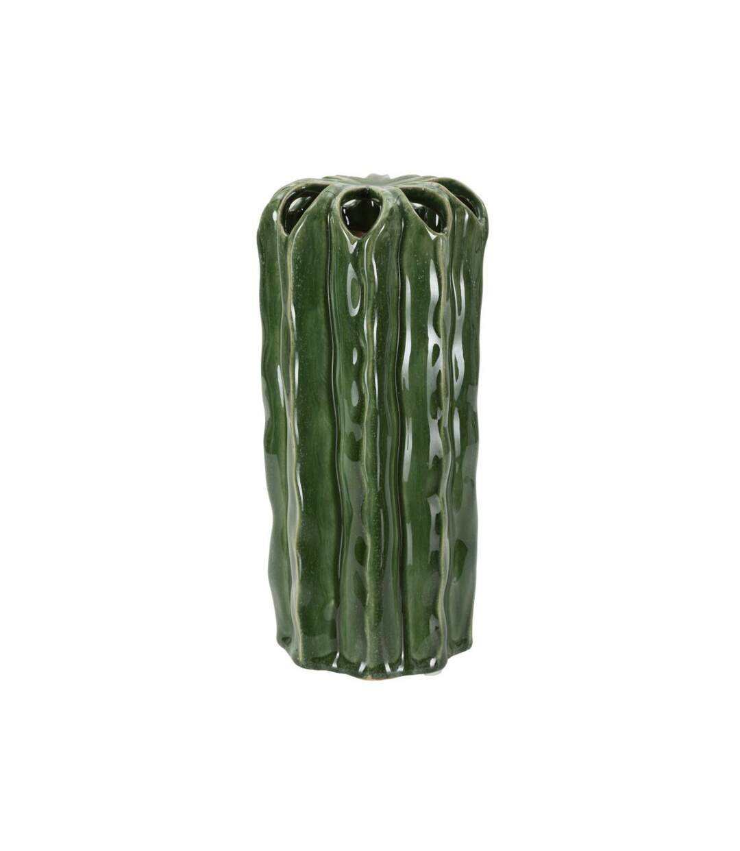 Vase en Céramique Cactus 23cm Vert-1
