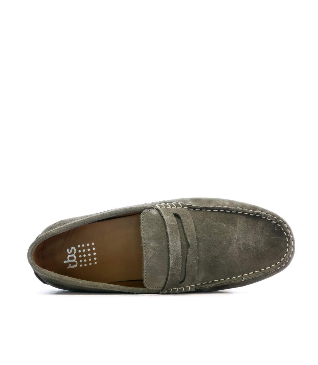 Mocassins Kaki Clair Homme TBS Sailhan-4