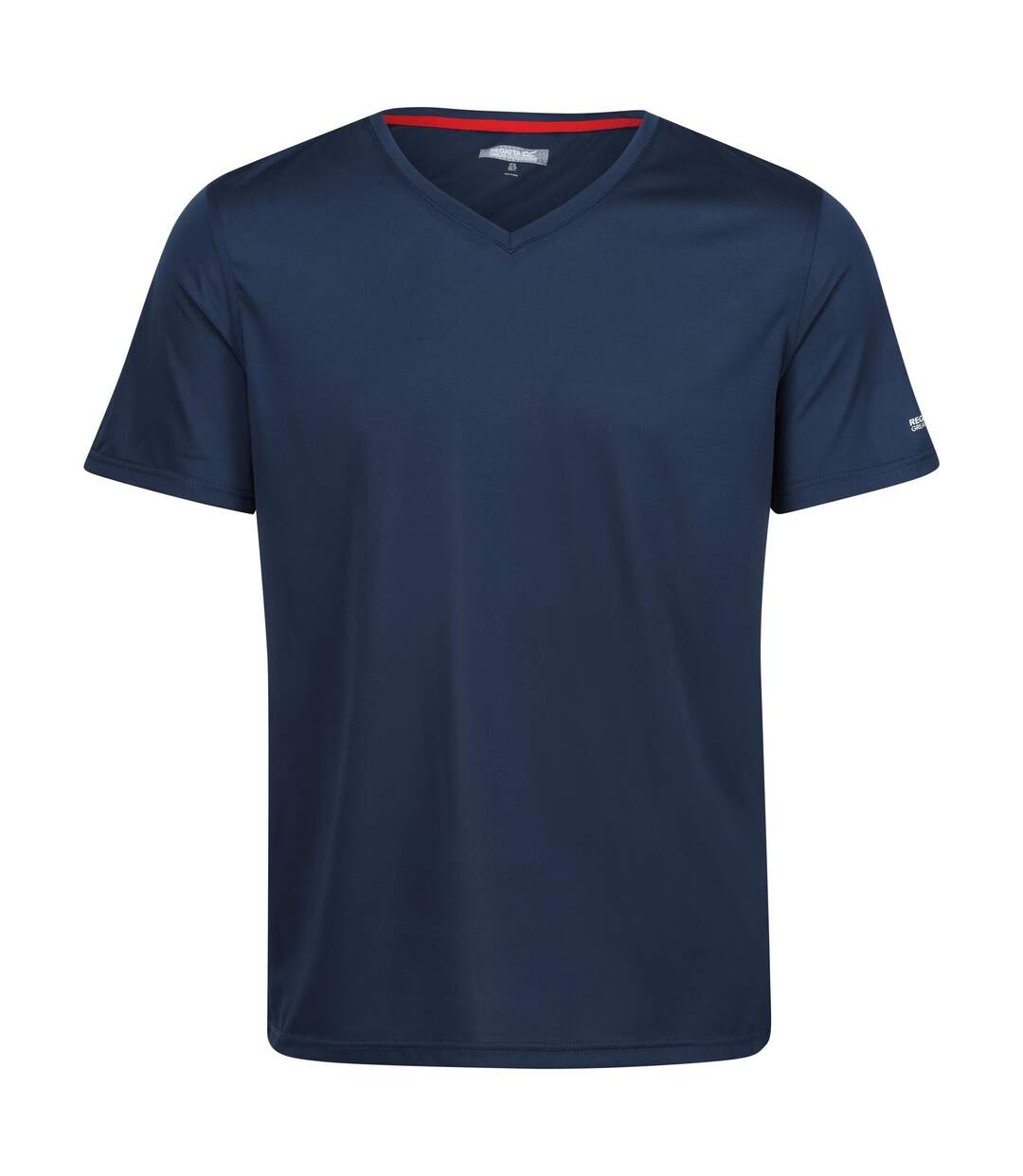 Mens Fingal V Neck T-shirt Moonlight Denim Regatta-1