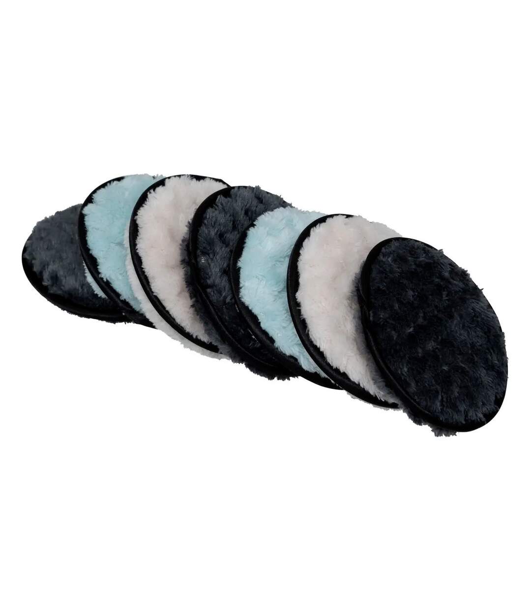 Lot de 7 Cotons Lavables Microfibre 9cm Multicolore-1