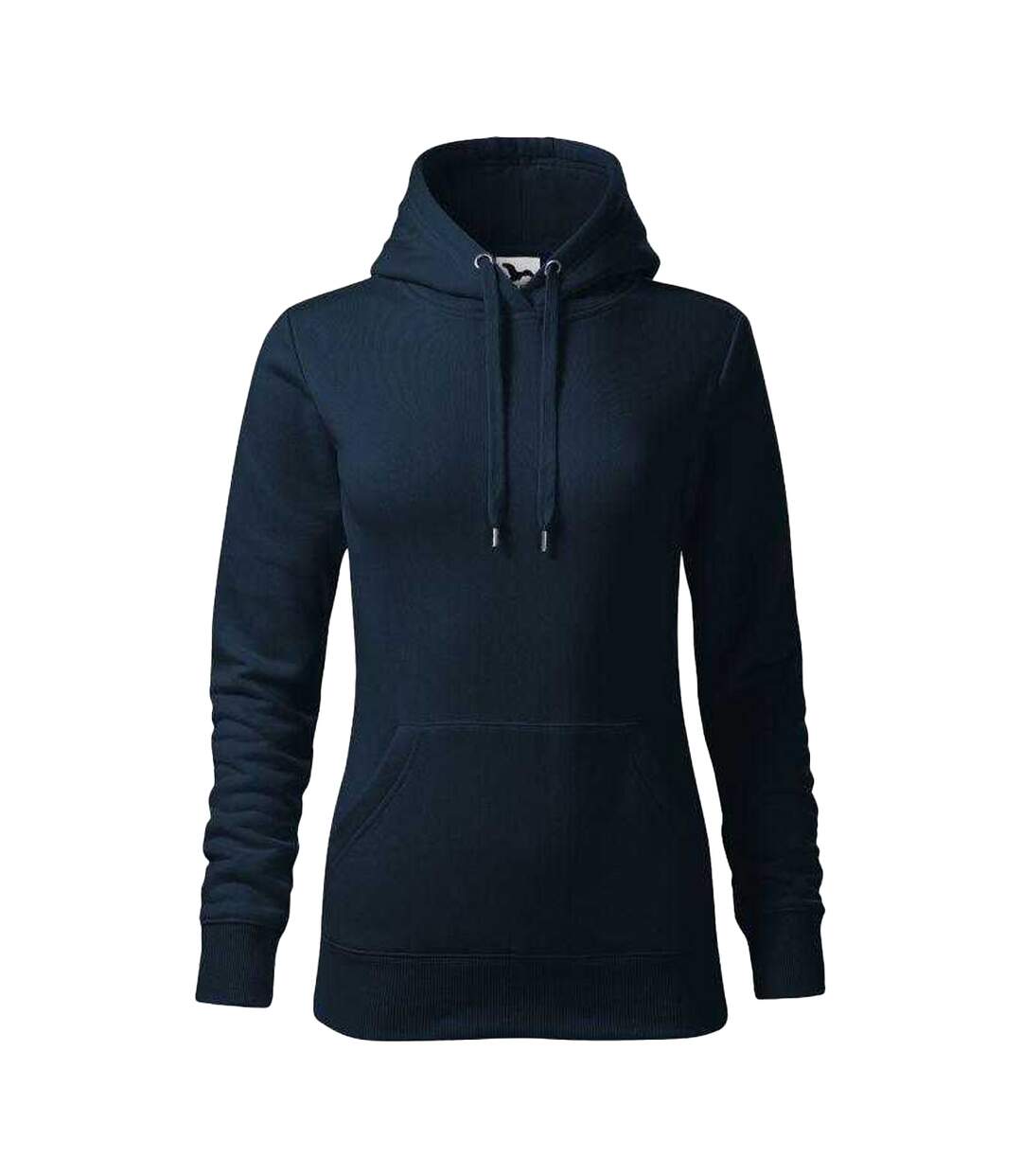 Sweat À Capuche Cape Femme Bleu Marine Foncé Malfini-1