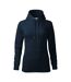 Sweat À Capuche Cape Femme Bleu Marine Foncé Malfini-1
