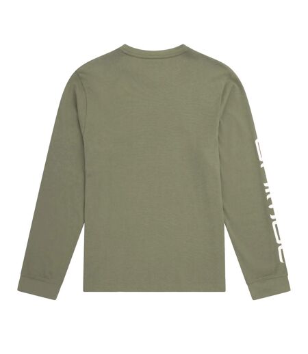 T-shirt tommy homme vert kaki Animal