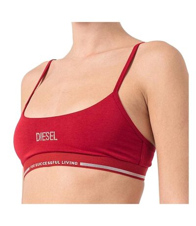 Brassière Rouge Femme Diesel Reggiseno - L