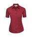 Chemisier Femme Rouge Classique Russell Collection-1