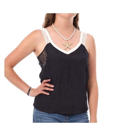 Débardeur marine femme teddy smith tevia - s