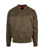 Blouson Aviateur Homme Olive Foncée Build Your Brand-1