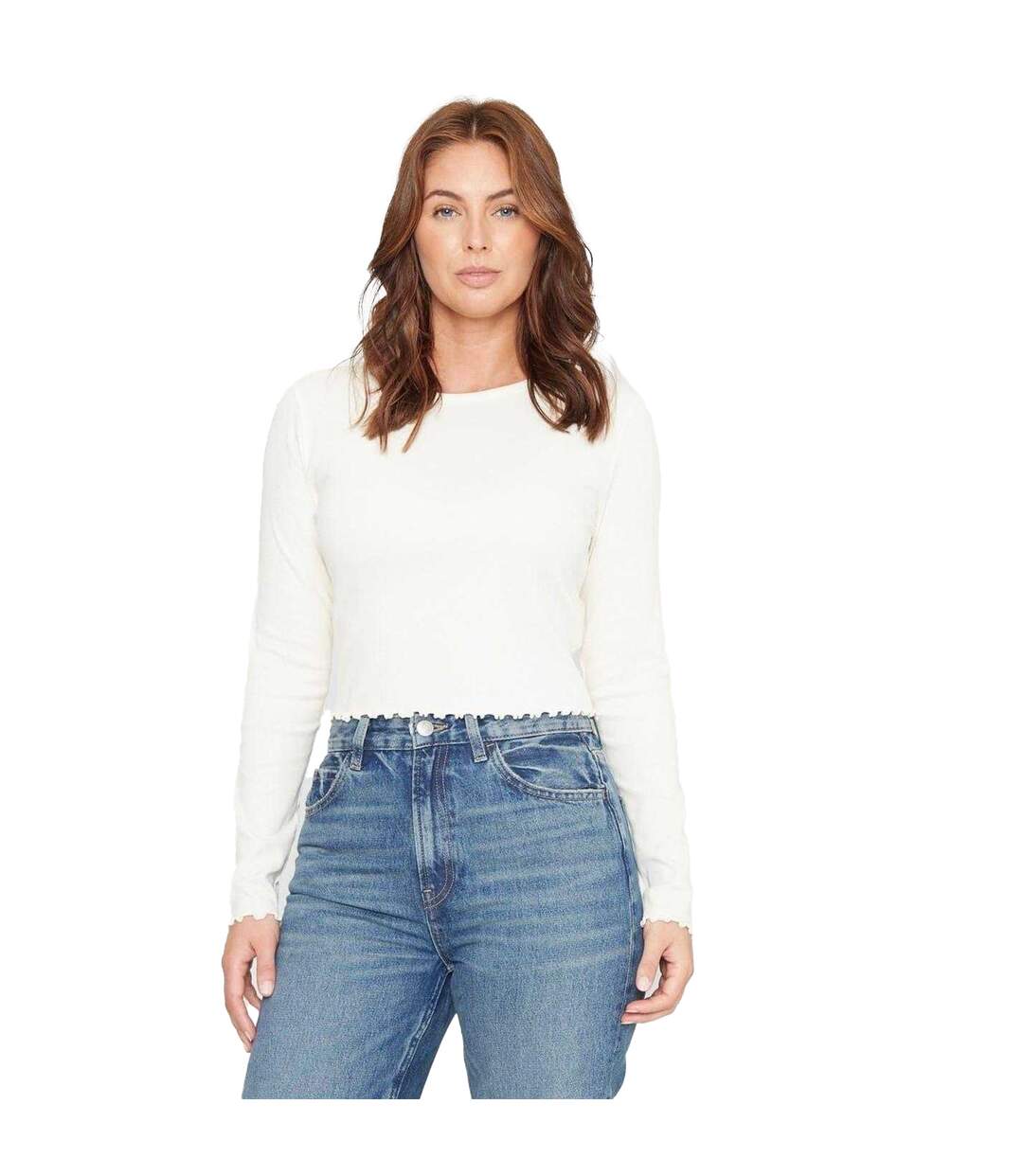 T-shirt Femme Crème Be You-2