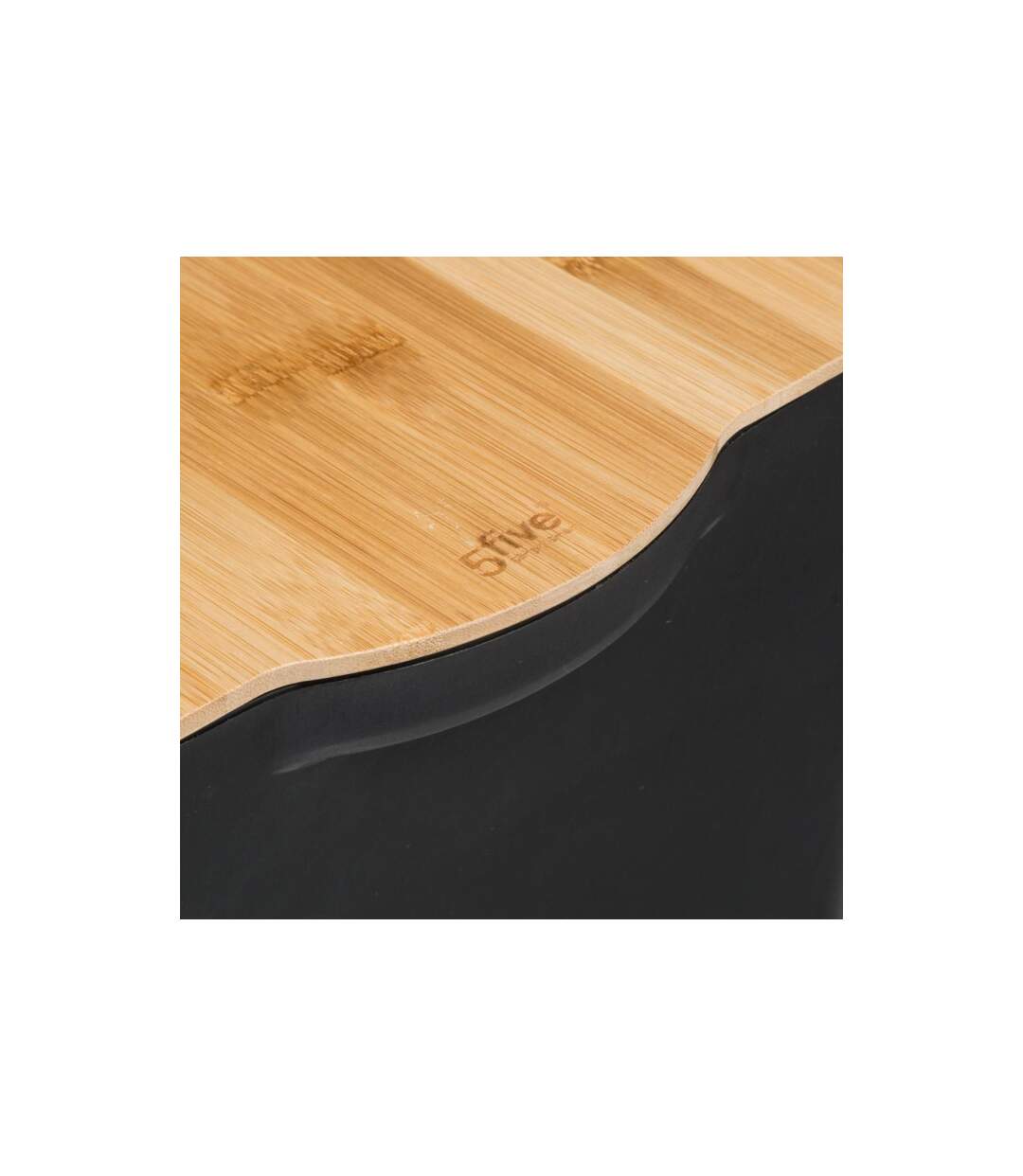 Boîte de Rangement Marco 13L Noir & Naturel-3