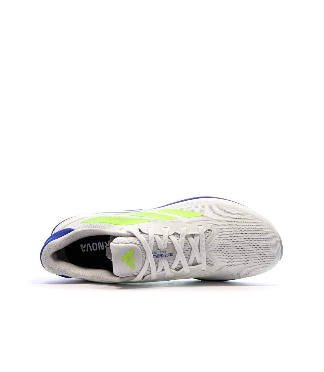Chaussures de sport blanches/jaunes/bleu homme adidas supernova-4