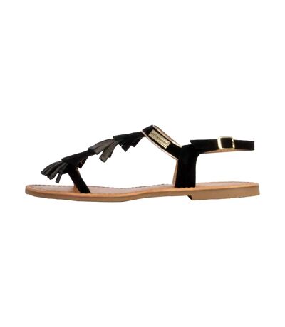 Sandale Plate Cuir Les Tropeziennes Hiakary