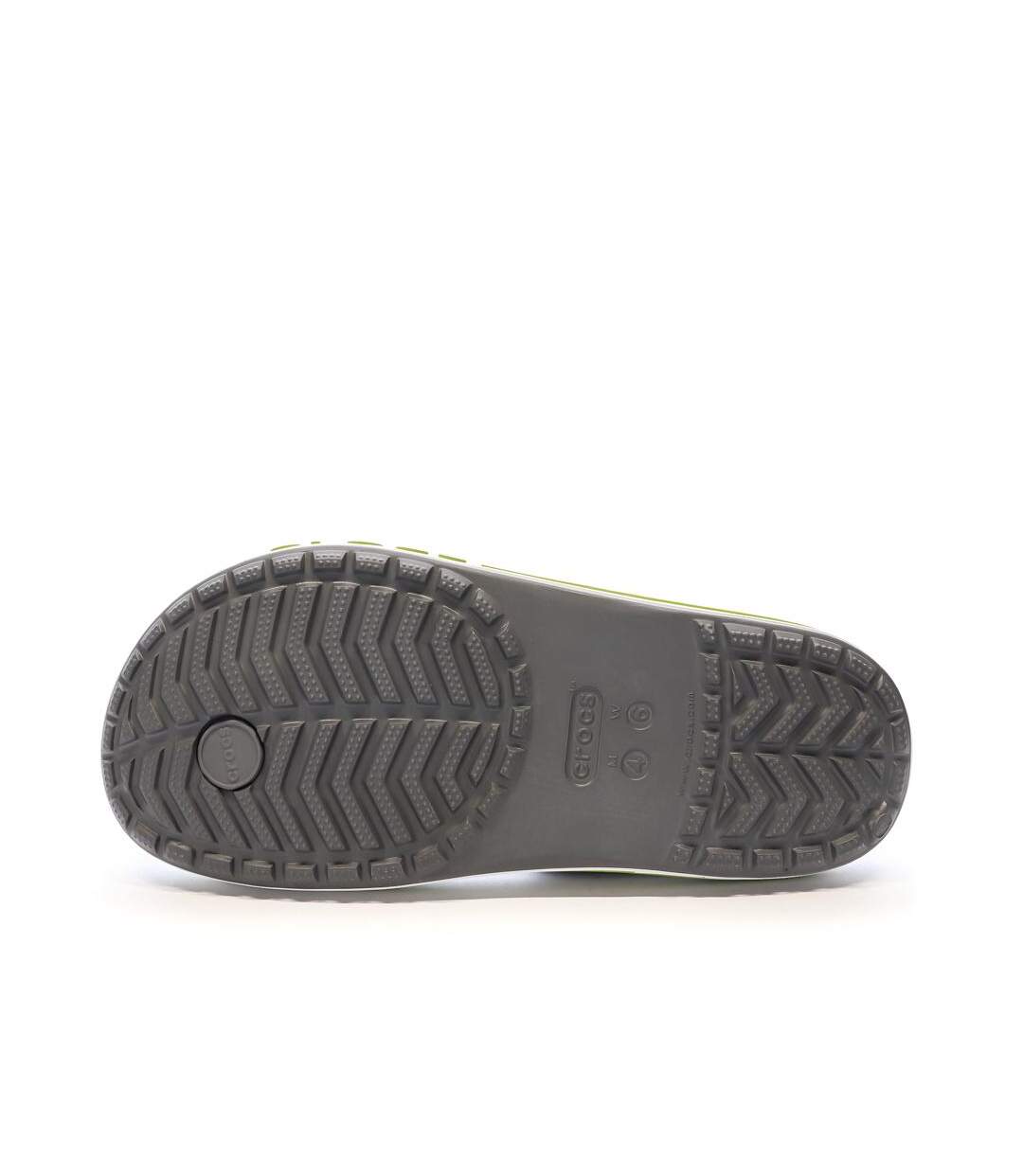 Tongs crocs grises/vertes femme bayaband flip - 36/37-2