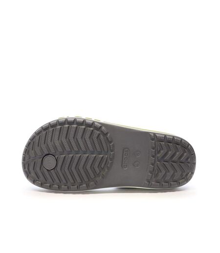 Tongs crocs grises/vertes femme bayaband flip - 36/37