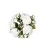 Bouquet de Fleurs 14 Roses 40cm Blanc-2