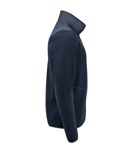 Mens Cascade Sherpa Fleece Jacket Dark Navy Cutter & Buck