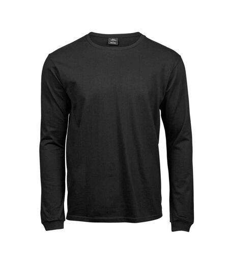 Tee Jays Mens Slim Long-Sleeved T-Shirt (Black) - UTPC5242