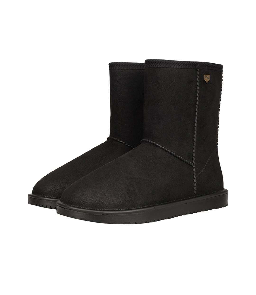 Unisex Adult Chisworth Fleece Waterproof Ankle Boots Black Hy-1
