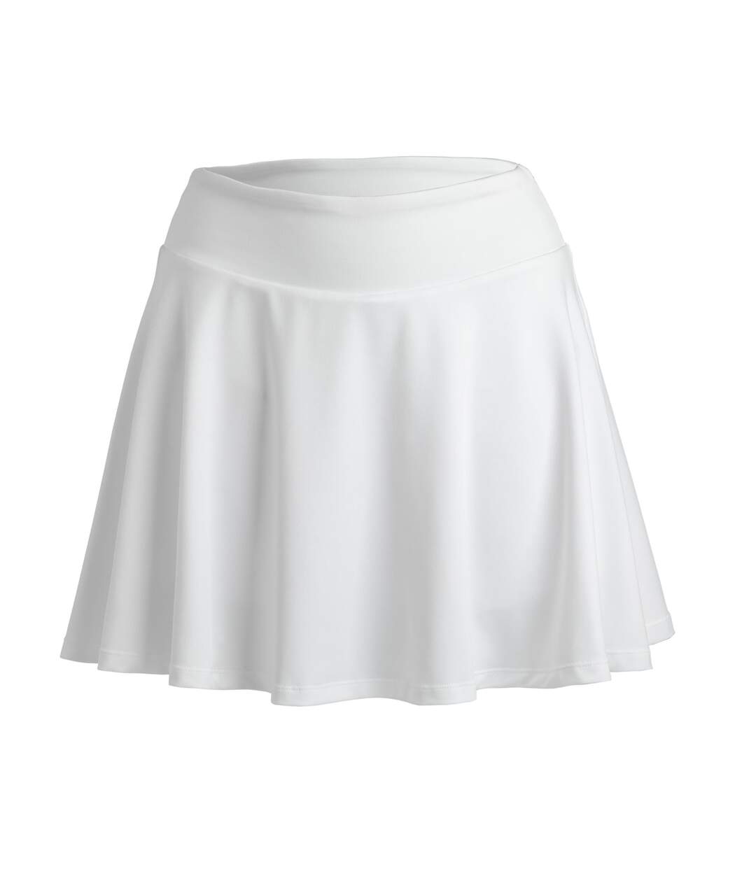 Jupe-culotte de fitness femme blanc Spiro-1