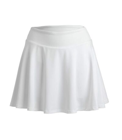 Jupe-culotte de fitness femme blanc Spiro