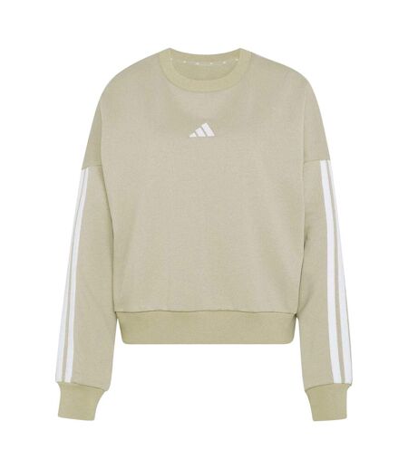 Sweat Motif/style 3 Rayures Femme Bleu Acier Adidas