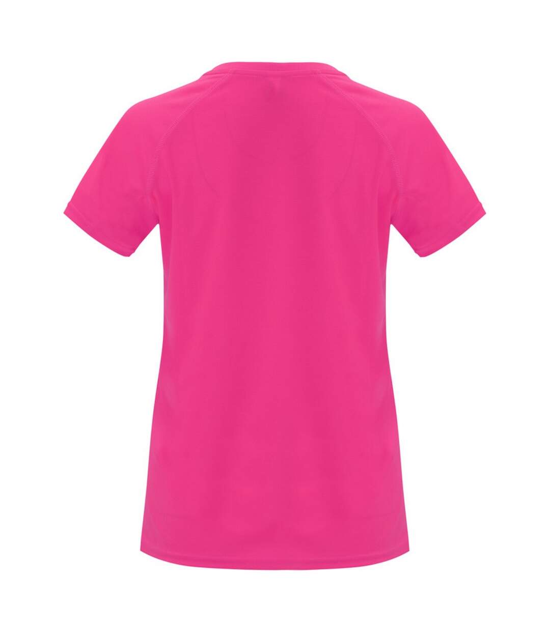 T-shirt bahrain femme rose fluo Roly