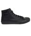 Mens Dyer Leather High Top Trainers Black Hugo-4