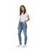Womens/ladies Skinny Jeans Light Blue Vero Moda-4