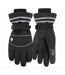 Mens Hi-Vis Reflective Thermal Work Gloves with Touchscreen Fingertips-1