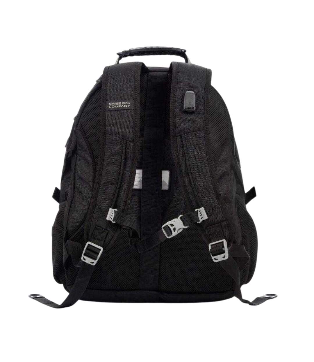 Sac À Dos St. Moritz Taille Unique Noir Swiss Bag Company-2