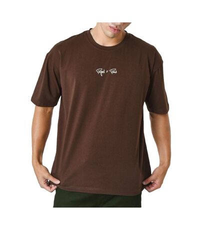 T-shirt Marron Homme  Project X Paris Broderie Logo - M