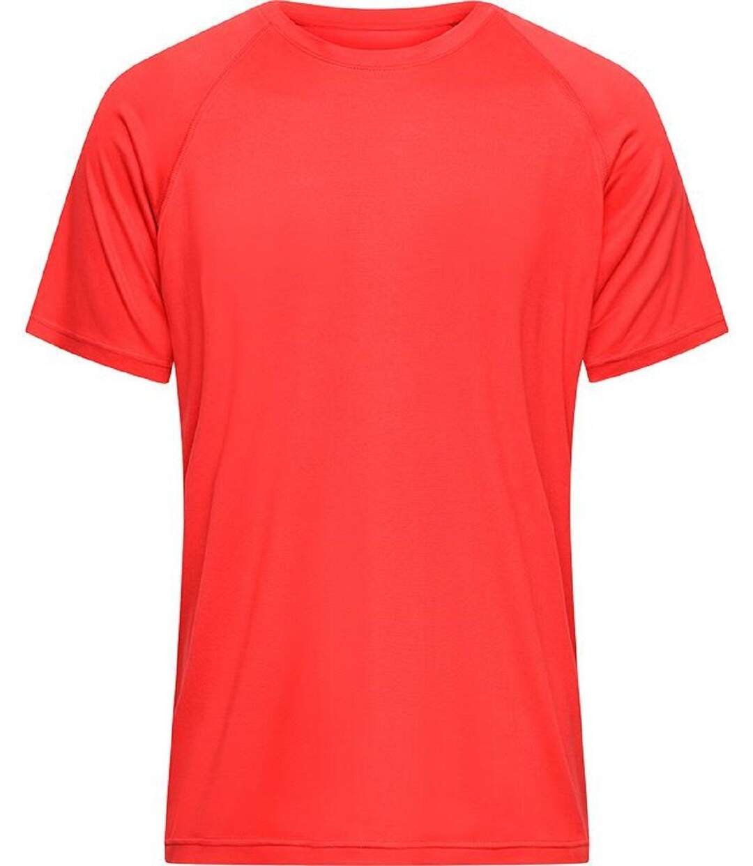 Maillot running en polyester recyclé - Homme - JN520 - rouge