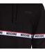 Sweat À Capuche Homme Noir Moschino-3