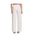 Pantalons fluide blanc femme morgan uni-2