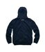 Sweat à capuche eco-worker homme bleu marine Scruffs