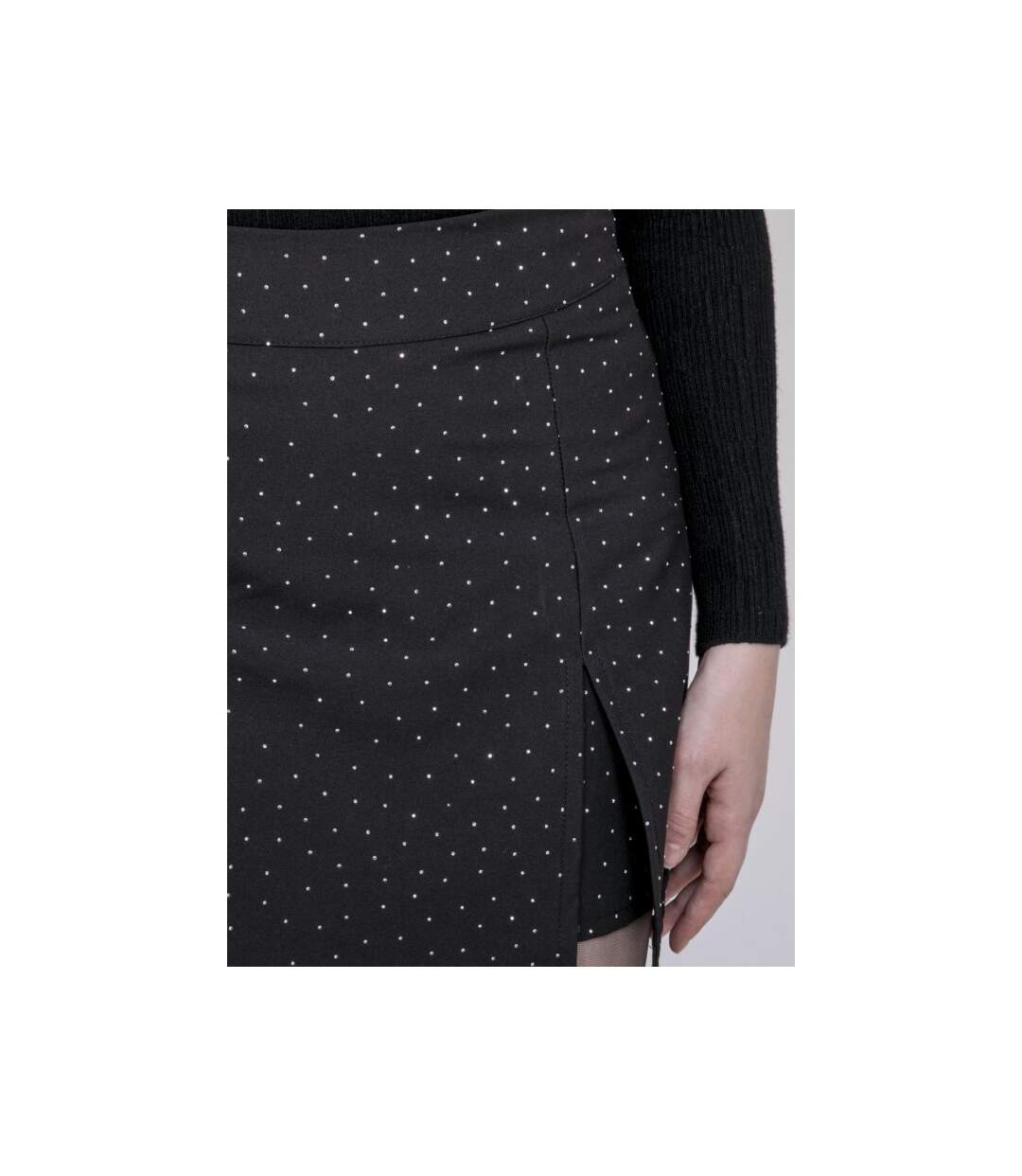 Jupe short à strass XILENA - Dona X Lisa-3