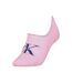 Socquettes Discrètes Footie Femme Rose Calvin Klein-1