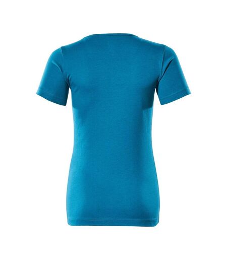 Womens/ladies Crossover Arras T-shirt Petroleum Blue Mascot