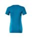Womens/ladies Crossover Arras T-shirt Petroleum Blue Mascot-2