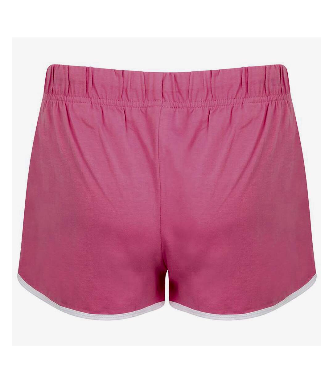 Skinni Fit - Short de sport rétro - Femme (Rose/Blanc) - UTRW2838