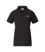 Polo Motif/style Logo Femme Noir Slazenger-1