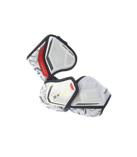 Coudières De Hockey Vapor 3x Adulte L Blanc Noir Bauer