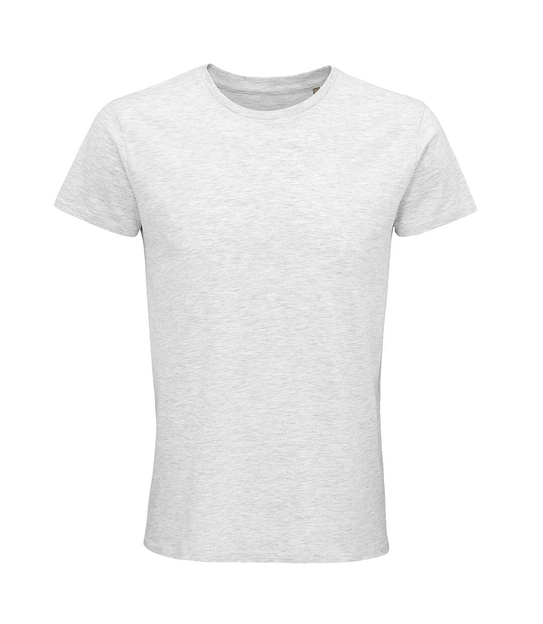 Mens crusader organic t-shirt ash SOLS-1