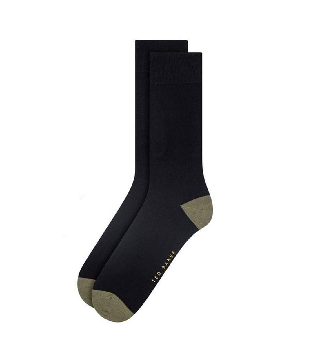 Lot De 3  Chaussettes Homme Beige Bleu Marine Noir Ted Baker-4